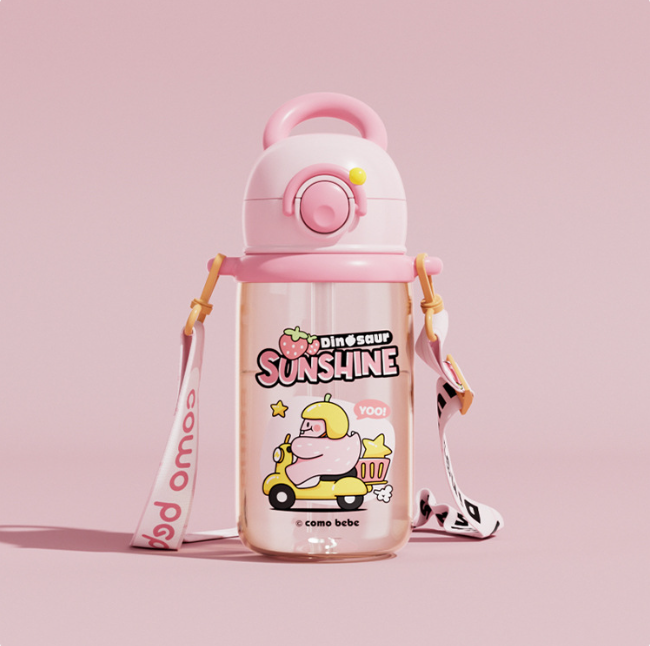 Whale Leakproof Kids Water Bottle